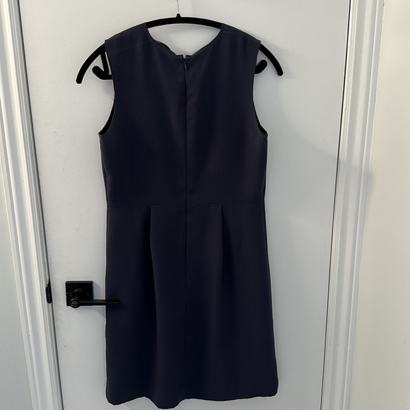 Navy sleeveless dress. - Picture 4 of 6